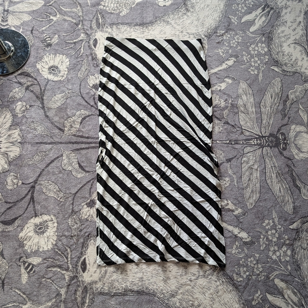 Striped Maxi Skirt